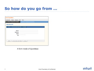 Website Integration with QuickBase - Joshua McGinnis | PPT