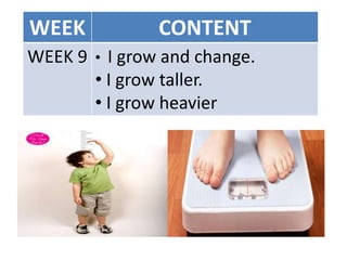 8 week curriculum presentation | PPTX