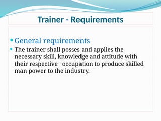 Required Trainer 8 work station and Color Cod requirments.pptx