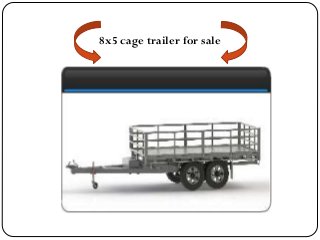 8x5 cage trailer for sale
 