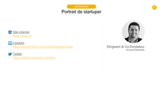 6
Portrait de startuper
INTERVIEW
Site internet
www.ridygo.fr
Linkedin
https://www.linkedin.com/in/delcassearnaud/
Twitter...