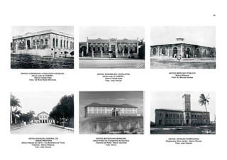 ANTIGO MERCADO PÚBLICO
(Bairro Ribeira)
Foto: Dr. Manoel Dantas
ANTIGA ESTAÇÃO CENTRAL DA
GREAT WESTERN
(Atual estação da CBTU - Cia Brasileira de Trens
Urbanos - Bairro Ribeira)
Foto: João Galvão
ANTIGO MATADOURO MUNICIPAL
(Atual Prédio da Companhia de Serviços
Urbanos de Natal - Bairro Quintas)
Foto: Grevy
ANTIGA ESTAÇÃO FERROVIÁRIA
(Esplanada Silva Jardim - Bairro Rocas)
Foto: João Galvão
ANTIGA ASSEMBLÉIA LEGISLATIVA
(Atual sede da OAB/RN -
Bairro Cidade Alta)
Foto: João Galvão
ANTIGO CONGRESSO LEGISLATIVO ESTADUAL
(Atual sede da OAB/RN -
Bairro Cidade Alta)
Foto: CD Rom Natal 400 Anos
20
 