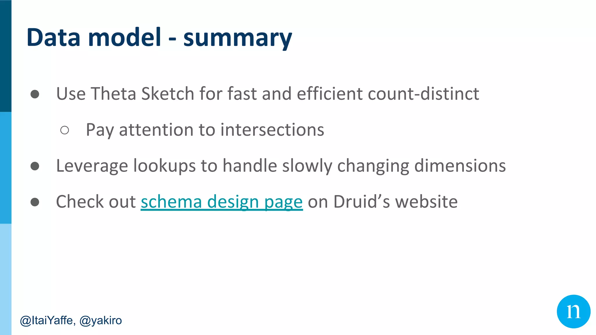 @ItaiYaffe, @yakiro
●
○
●
●
 