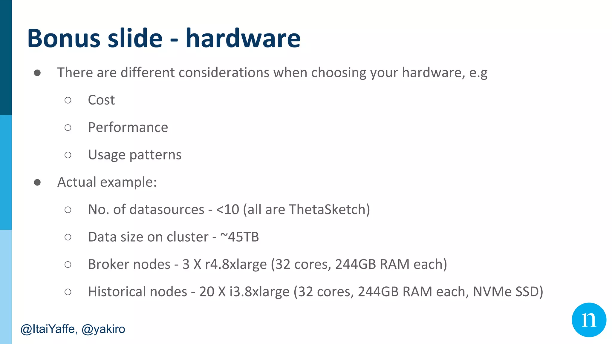@ItaiYaffe, @yakiro
●
○
○
○
●
○
○
○
○
 
