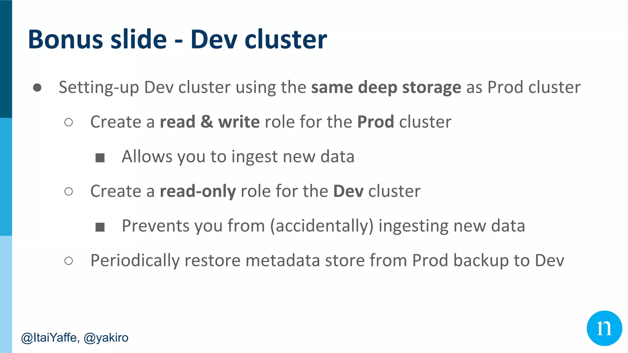 @ItaiYaffe, @yakiro
●
○
■
○
■
○
 