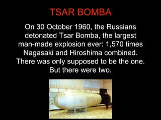 The World's Largest Plane, Loaded with the World's Largest Bomb | PPT