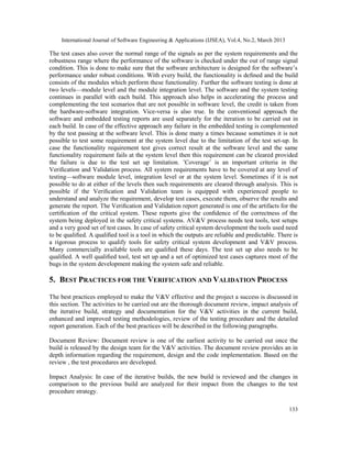 AN EFFECTIVE VERIFICATION AND VALIDATION STRATEGY FOR SAFETY-CRITICAL ...