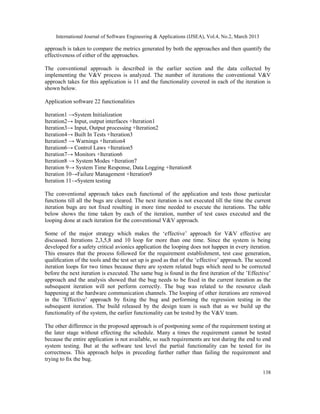 AN EFFECTIVE VERIFICATION AND VALIDATION STRATEGY FOR SAFETY-CRITICAL ...