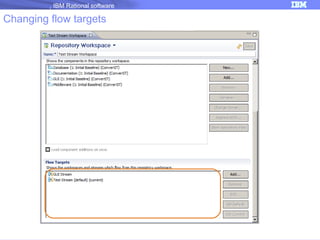 IBM Rational software

Changing flow targets

 