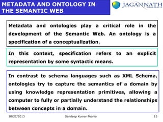 Semantic Web Metadata Example 9. the semantic grid and autonomic grid | PDF
