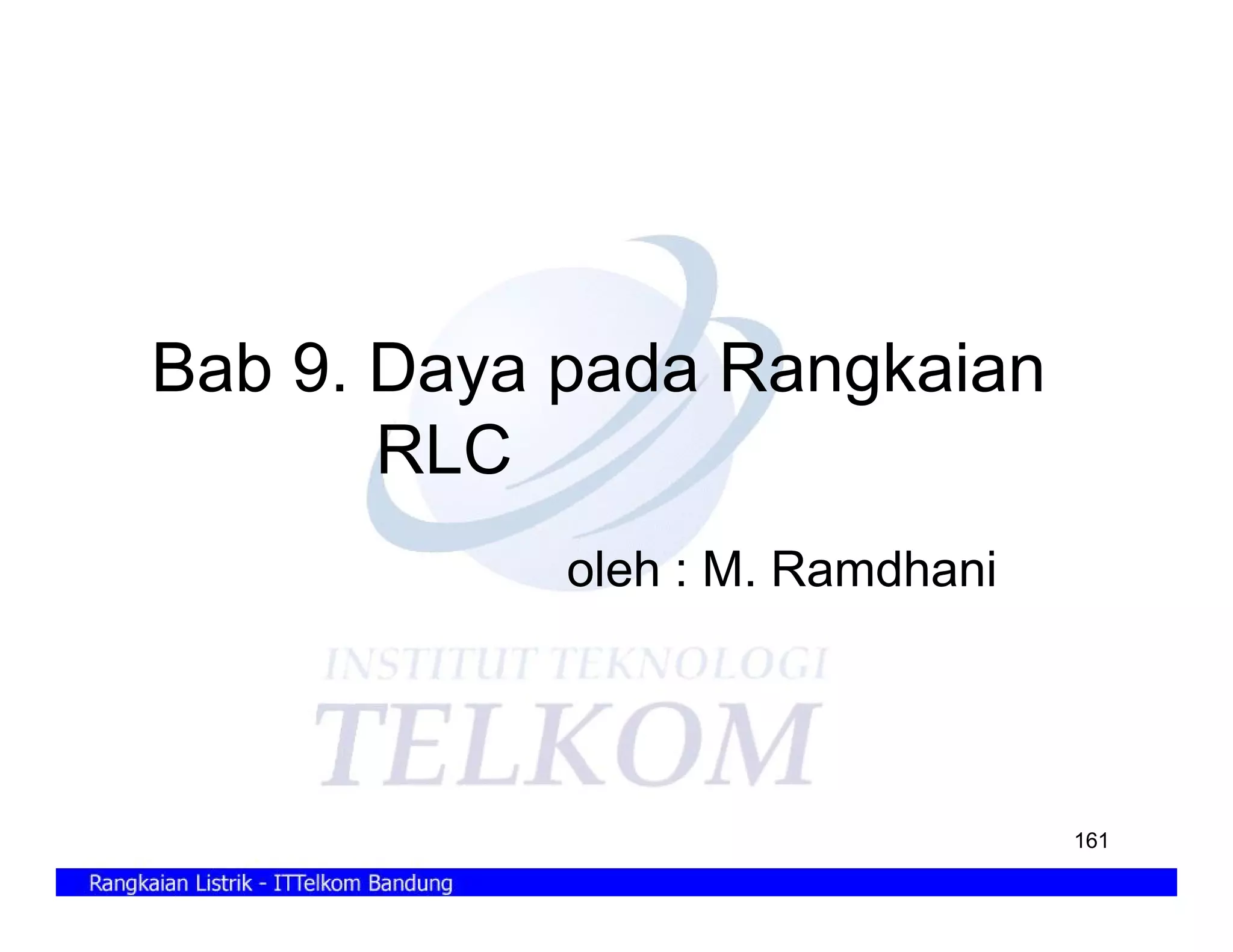 9. daya pada rangkaian rlc | PDF