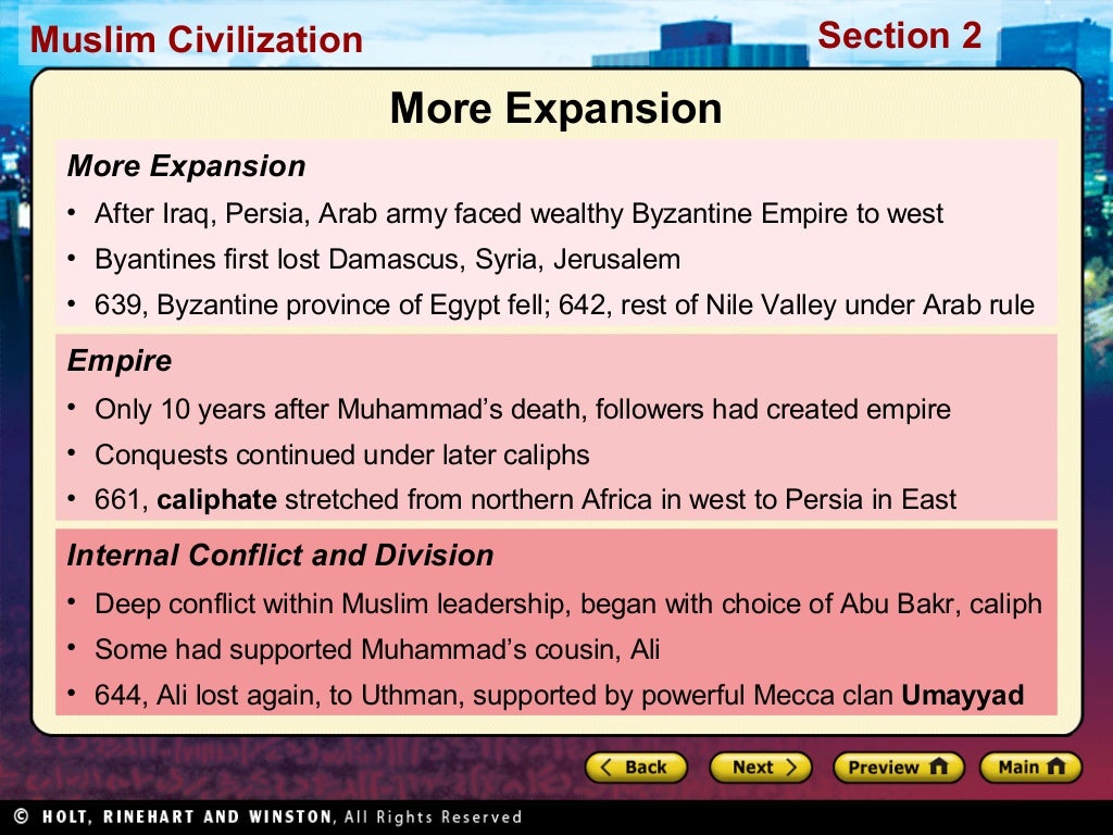 World History Ch. 9 Section 2 Notes