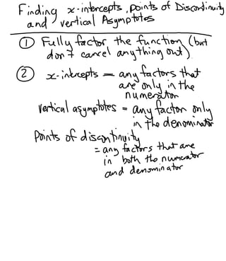 9.2 analyzing rational functions | PPTX