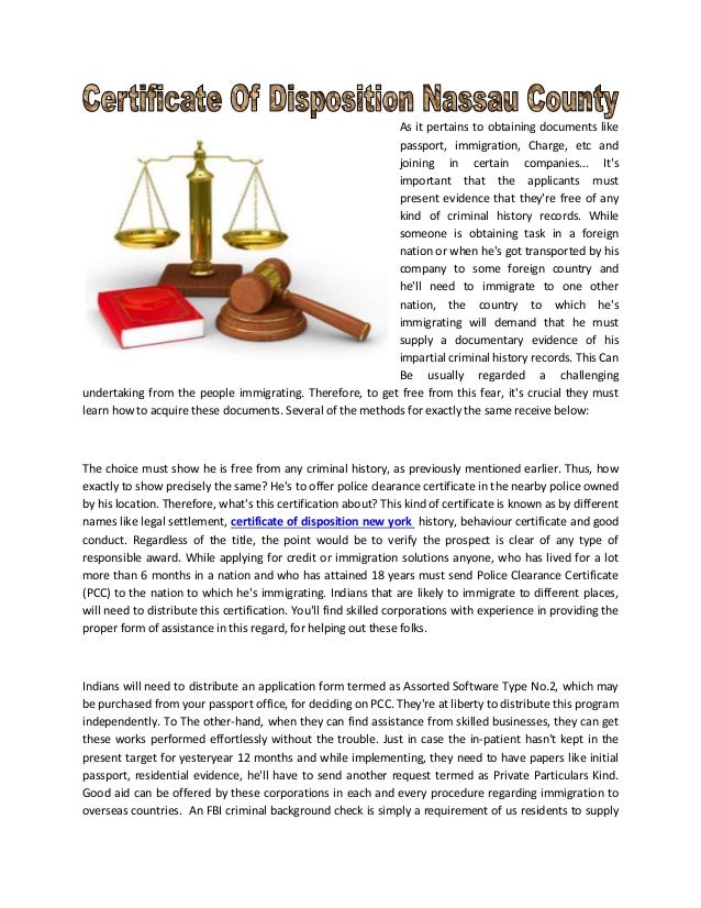 how to get a disposition of arrest in nyc how to get a disposition of arrest in nyc