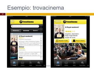 Esempio: trovacinema
R.Polillo - Marzo 2014
27
 