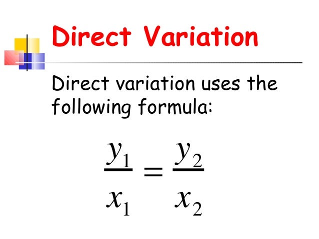 What is inverse variation?
