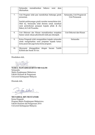 Format Surat Ke Dekan Fep Ukm Inggeris