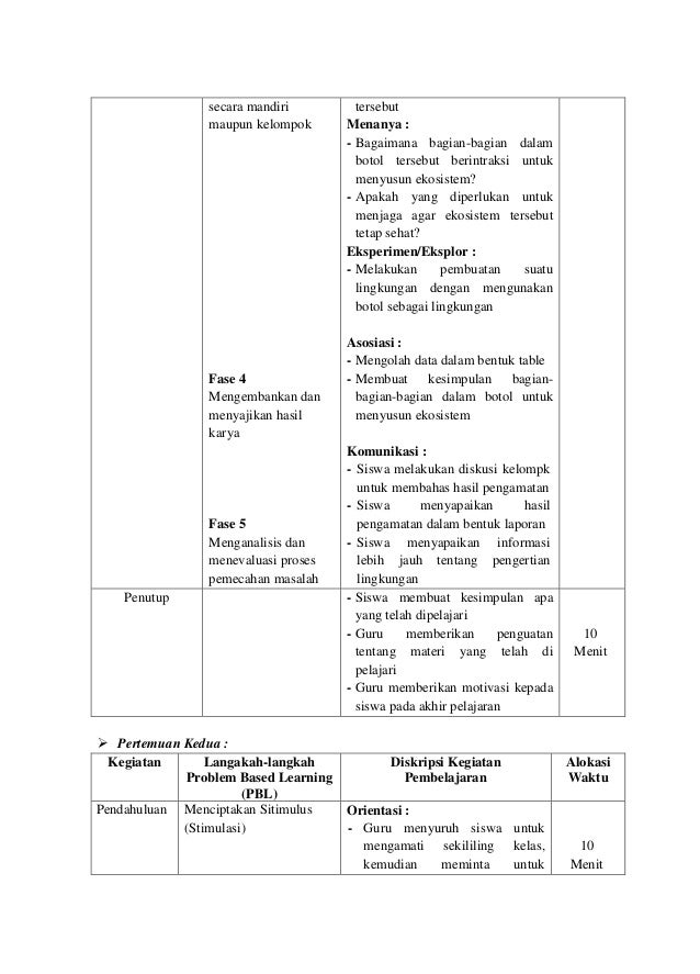 9rpp Intraksi Makhluk Hidup Dengan Lingkunganya Ok