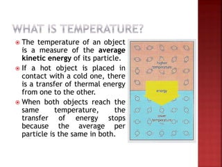 Temperature Definition In Science Temperature | PPTX