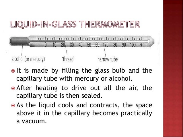 mercury thermometer definition