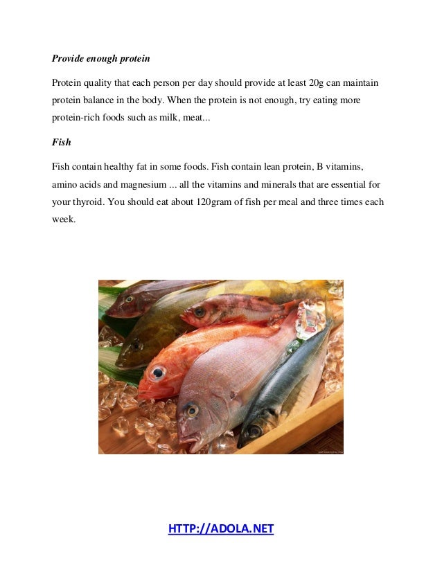 Foods To Eat To Maintain A Healthy Thyroid Foods To Eat To Maintain A Healthy Thyroid