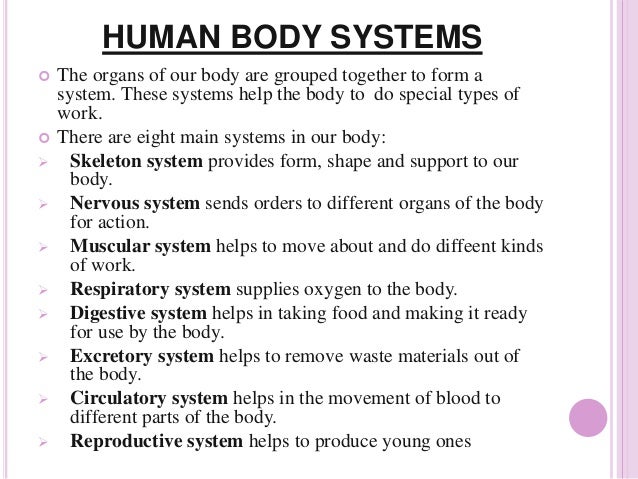 9.our body