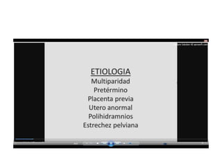 9.  presentacion podalica y transversa