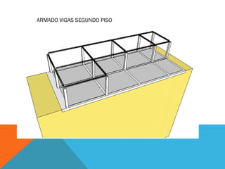 ARMADO VIGAS SEGUNDO PISO
 