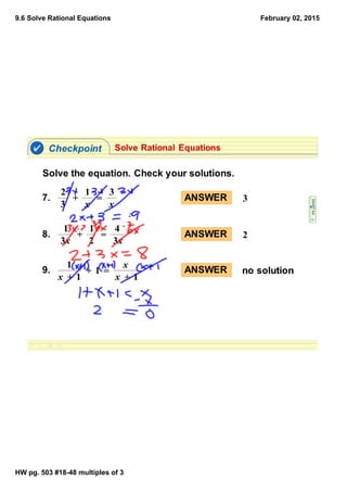 9.6 notes | PDF