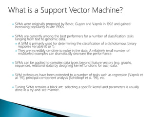 Data Science - Part IX - Support Vector Machine | PDF