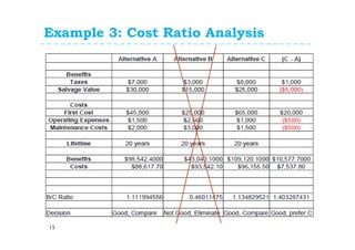 9. benefit cost analysis | PDF