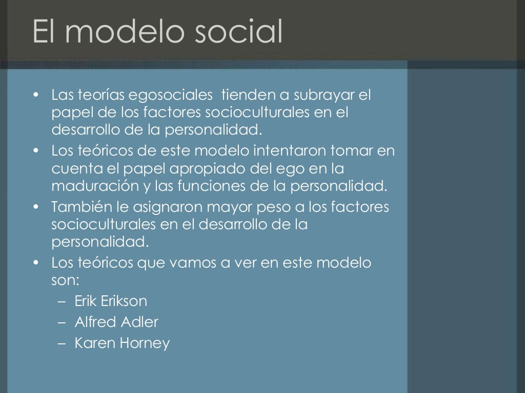 el modelo egosocial y las ocho etapas del desarrollo del ego de eriks…
