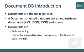 9. Document Oriented Databases | PPT