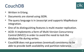 9. Document Oriented Databases | PPT