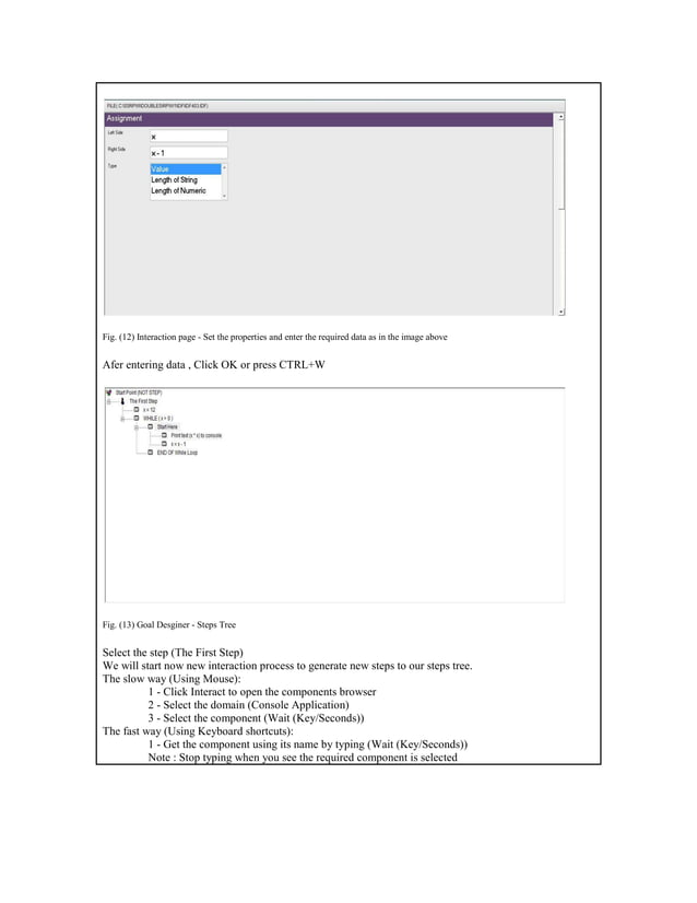 Programming Without Coding Technology (PWCT) - While Loop component | PDF