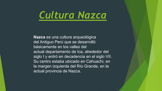 Sociedades pre – incas