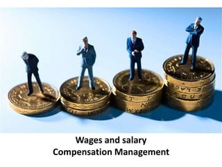 Wages and salary
Compensation Management
 
