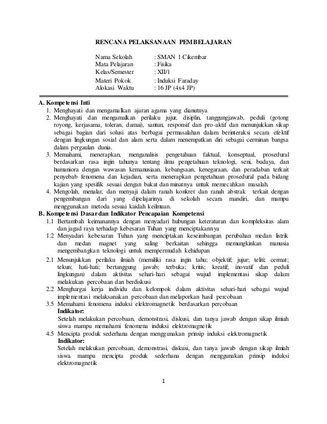9 Sma Kelas Xii Rpp Kd 3 5 4 5 Induksi Faraday Karlina 1308233 9 Sma Kelas Xii Rpp Kd 3 5 4 5 Induksi Faraday Karlina 1308233