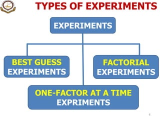 9. design of experiment | PDF