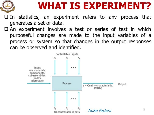 what is design of experiment in statistics