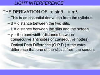 9.3 interference | PPT