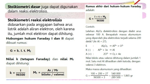 Contoh Soal Hukum Faraday Kimia - Guru Paud