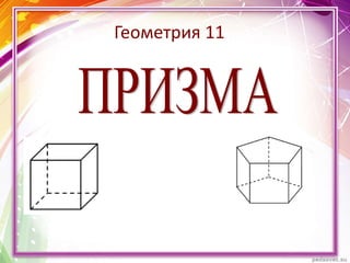 Геометрия 11
 