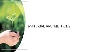 MATERIAL AND METHODS
 