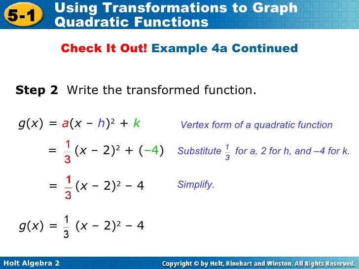 Algebra 2 9 15 Intro To Quadratics