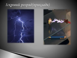 електричний струм у газах 9 клас