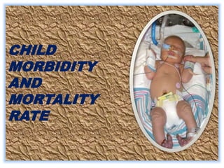 CHILD
MORBIDITY
AND
MORTALITY
RATE
 