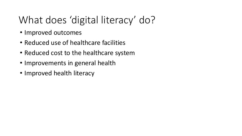 Improving Tech Literacy In Nursing