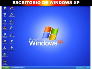 ESCRITORIO DE WINDOWS XP
 