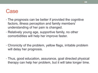 Clinical reasoning in physiotherapy | PPTX